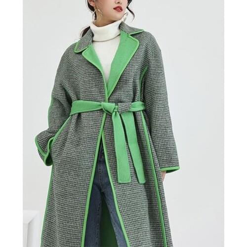 JUSTIN GOMEZ Women's Plaid Coats