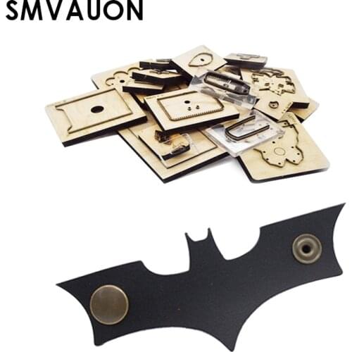 Bat Wire Buckle Wood Die Cutting Diy Die New Japanese Steel Die Fillet Scrapbook Suitable For Die Cutting Machine