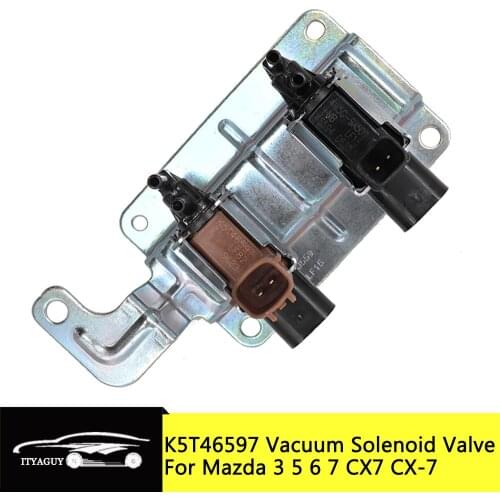 LF8218740 4M5G-9A500 LF82 4M5G9A500 K5T81777 K5T46597 K5T81297 Car Vacuum Solenoid Valve for Mazda 3 5 6 CX7 2.0L 2.3L 2.5L 3.7L
