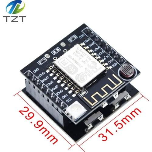 TZT ESP8266 serial WIFI Witty cloud Development Board ESP-12F module MINI nodemcu Mini Development Board For Arduino
