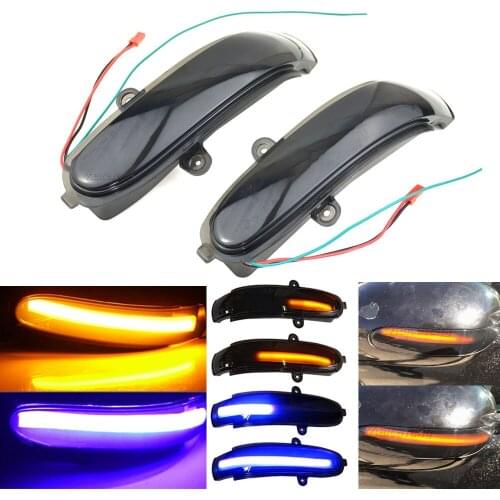 Flashing Water Side Mirror Indicator Sequential Lamp LED Dynamic Turn Signal Light For Mercedes Benz C Class W203 S203 CL203