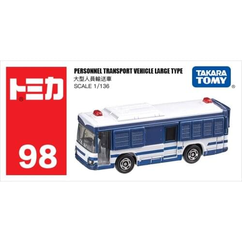 TOMY 1:64 Personnel Transport Vehicle Large Type NO.98 Simulation Model Car