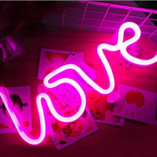 Love Neon Lights LED Shape Confession Valentines proposal wedding Decoration Lights Neon Lights Love modeling light LED light