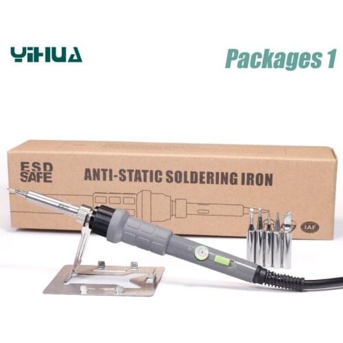 110V 220V Optional Soldering Iron 60W YIHUA 947-III Soldering Iron Kit With Temperature Control Switch