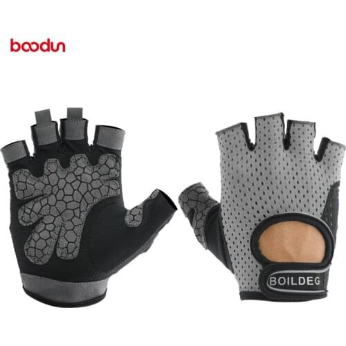 New Outdoor Bicycle Gloves Breathable Weightlifting Half Fingers Gloves Non-slip Shockproof Cycling Gloves Los guantes