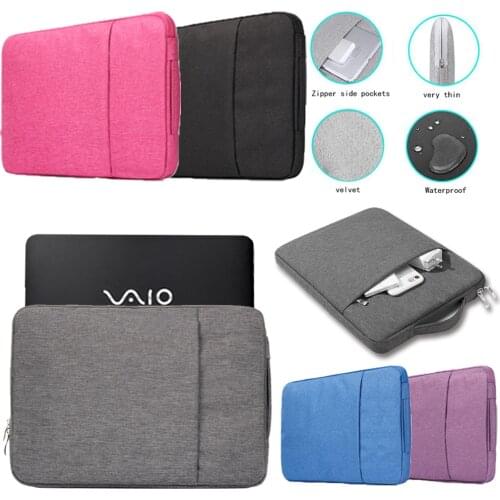 Unisex Laptop Sleeve Bag for VAIO Duo 11/Duo 13/Fit 14A/Pro 11/S/S11/S13/VGN/VPC/SX14/SX12 11.1" 13.3" 14.1" 15" Laptop Bag