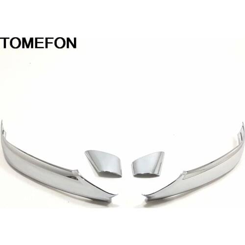 TOMEFON Exterior Accessories For Audi Q7 2016 2017 2018 Side Door Rearview Mirror Decorative Trim Moulding Styling ABS Chrome