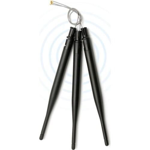2.4G 6dbi high gain 15cm cable glus stick antenna wifi bluetooth ZigBee antenna IPEX interface omnidirectional antenna