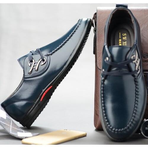 Weizhuo Mens Leather Shoes