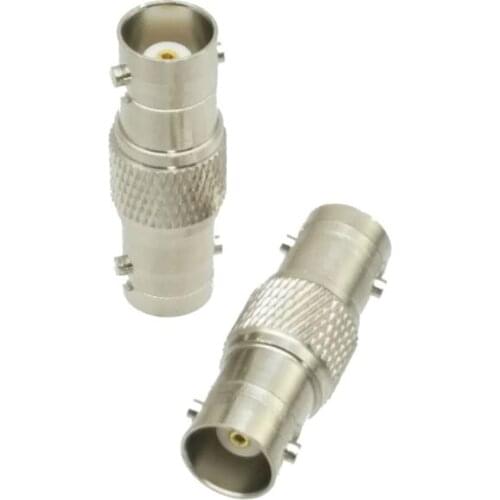 10pcs Adapter BNC female jack to BNC female RF connector straight F/F
