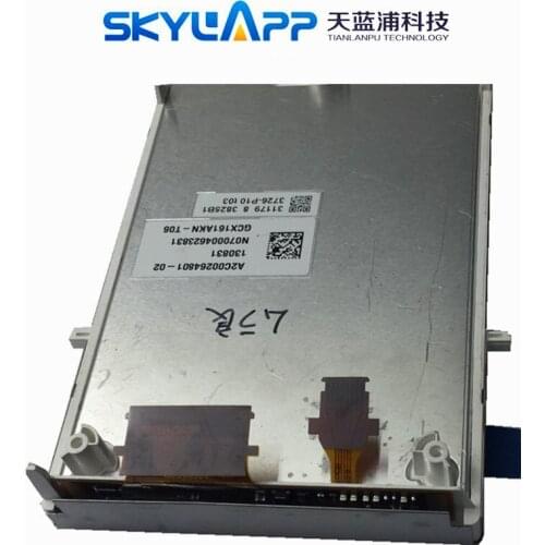 Car GPS LCD Screen Display Panel for GCX161AKN T06 A2C00264801-02 130831 NO70004623831 (without Touch) Free Shipping