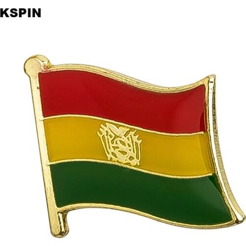 Bolivia flag pin lapel pin badge Brooch Icons 1PC KS-0040