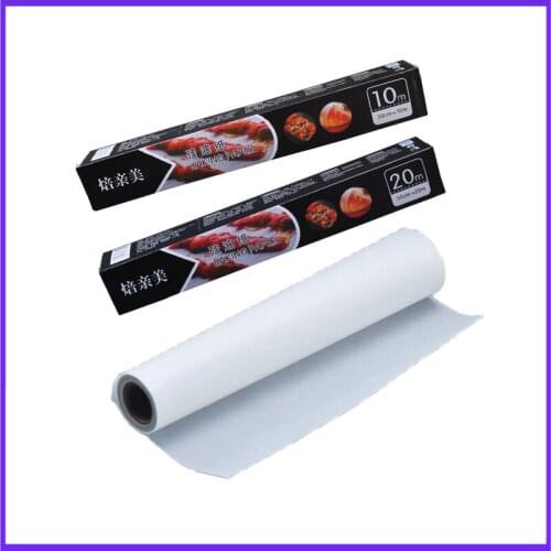 10/5M Baking Paper Barbecue Double-sided Silicone Oil Paper Parchment Rectangle Oven Oil Paper Baking Sheets Bakery BBQ Party