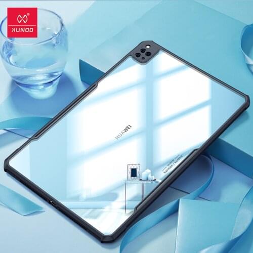 Xundd Tablet Case For Huawei Matepad Pro 12.6 Matepad 11 Case 2021 Back Transparent Bumper Cover For Matepad Pro 10.4 10.8 Case