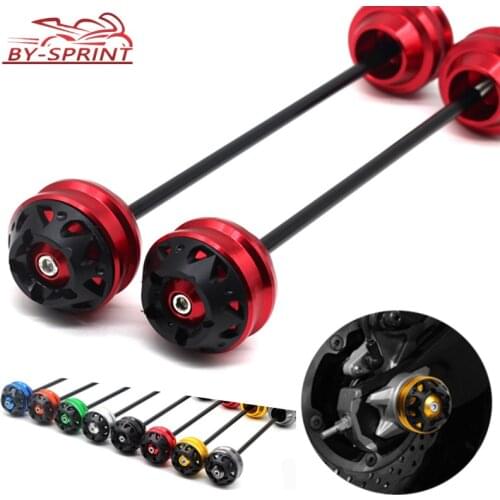 For BMW F900R F900XR F900 XR F900 R 2020-2021NEW Motorcycle CNC Front & Rear Axle Fork Crash Sliders Wheel Falling Protector Kit