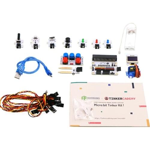 For Micro:bit Tinker Kit, Breakout Board Octopus ADKeypad for Classroom Teaching & DIY Beginners (without Microbit Board )