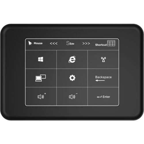 Touch panel Quad Cores Mini PC Intel Celeron J3455 Windows 10 4K HTPC with 6GB LPDDR3L 128GB SSD Mini HD-MI Dual Band WiFi BT