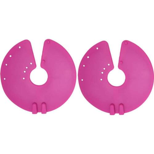 2pcs Chest Breast Massager Electrode Pads Reusable Massage Patch Accessories for Electric TENS Massager Physiotherapy Machine