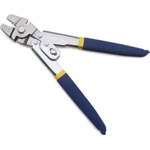 Wire Rope Crimping Fishing Swaging Tool Cable Crimps up to 2.2mm Aluminum Tube Double Barrel Ferrule Loop Sleeve