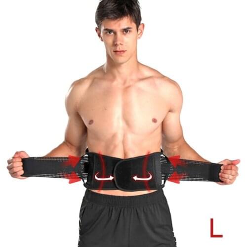 Professional Warmth Ventilation Sports Pressurized Back Waist Belt For Exercise Fitness Weight Lifting Squat
