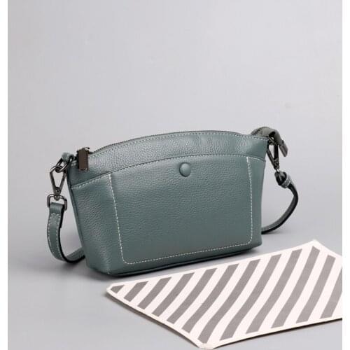 Fashion Genuine Leather Shoulder Bag Luxury Handbags Women Bags Designer Ladies Small Crossbody Bags for Female Party Purse Bag
