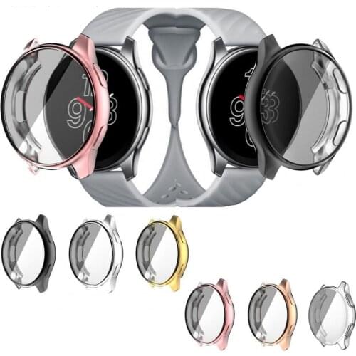 Screen Protector Case Fram Plating All-Around Cover One Plus Protection Cases Shell Accessoriese for Oneplus Watch TPU