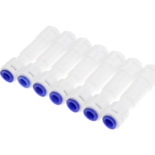 1Pc 150CC -1500CC Reverse Osmosis Water System Waste Water Flow Regulater Restrictor 1/4" OD Hose Quick Pipe Connection Fittiing