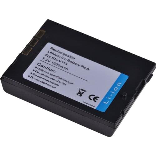 1500mAh BN-V114 BN-V114U Battery for JVC BN V114 V114U, GR-DVP1, GR-DX100EK, GR-DX45, GR-DVP3, GR-DX106, GR-DX48, GR-DVP3 BNV114
