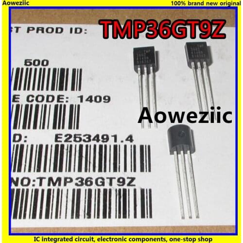 2Pcs/Lot TMP36GT9Z TMP36GZ TMP36 36GZ SENSOR TEMP ANLG VOLT TO-92-3 New Original Product