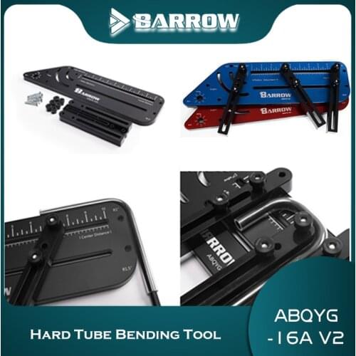 Barrow Rigid Hard Tube Bending Tool Multi-angle Acrylic / PMMA / PETG tube bend shape computer water cooling.ABQYG-16A V2