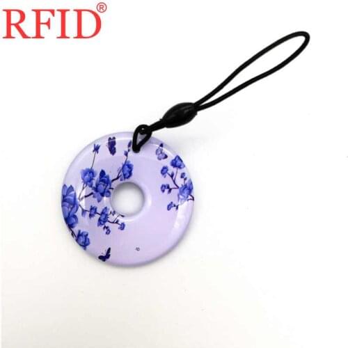 ID 125KHZ T5577 Rewritable Writable Keyfob Keys RFID Cartoon Waterproof Token Tag Keychain Access Control Card Fast Shipping 1