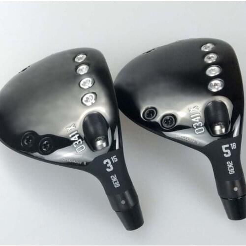 Golf clubs 0341X gen2 fairway wood 3 and 5 graphite shaft with rod cover