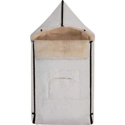 Stroller Baby Sleeping Basket Double zipper Sleeping Bag Autumn/Winter Thickening Child Stroller Universal stroller Accessories