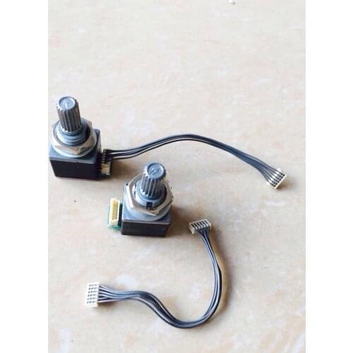 United States C & K medical device photoelectric encoder with switch 360 degree stepping 16 points 6 pin brand new (1 piece)