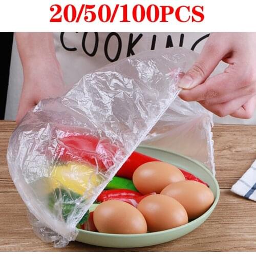 Reusable Fresh Food Storage Bags for Bowls Elastic Plate Silicone Lid Covers Fresh Food Pouch Vacuum Bags Women Shower Caps