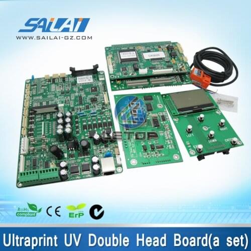 New type!!!One set board Dx6 head Tx800 printer double head uv printer board for nocai uv printer