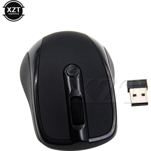 Portable Professional Optical Wireless Mouse 2.4GHz With Mini USB Dongle Gamer Mice For PC Laptop Win7/8/10/XP/Vista