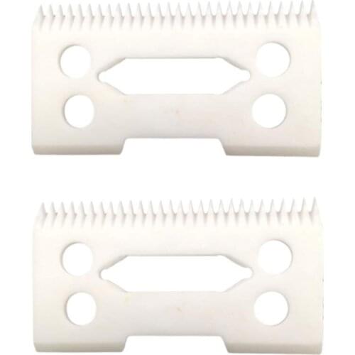 Professional ceramic clipper blades 2 hole2-Hole Clipper ceramic Blade cutter,ceramic clipper replacement blades