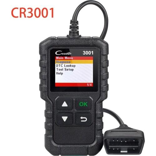 Newesr For LAUNCH X431Creader 3001 OBDII / EOBD Code Scanner Full function CR3001 Car Diagnostic Tool PK ELM327 Code Reader Tool