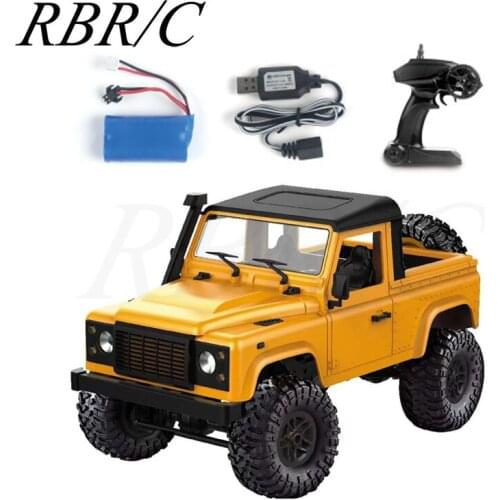 MN D91 RTR Crawler Off-Road Truck 4WD Front LED Lamp Simulation Climbing Four-Wheel Drive 1/12 2.4G RC Remote Control Car Model