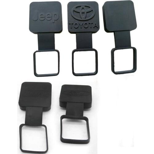 High Quality Black Rubber Trailer Hitch Receiver Cover /Universal Receiver Plug Tube Cap/Protective Cover
