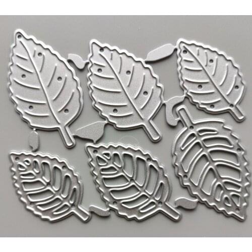 2021 Leaves Metal Cutting Dies DIY Scrapbooking Paper Photo Album Crafts Mould Cards Embossing Mold Stencils for Decor