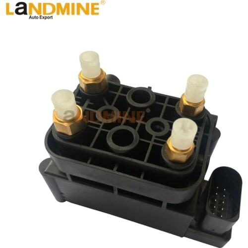 Free Shipping For Jaguar XJ 2010- Air Suspension Air Supply Valve Block High Performance C2D10526