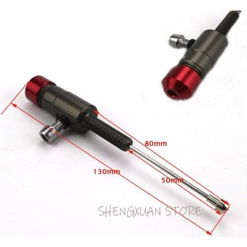 Free shipping red Hydraulic Clutch Master Slave Cylinder Rod System performance efficient transfer pump for dirt bike pit bike
