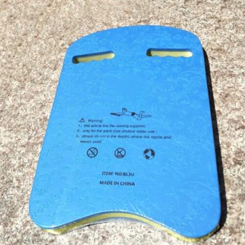 Lightweight Shape EVA Swimming Board Kickboard Floating Plate Back Float Kickboard Pool Training Aid Tools for Adult Children