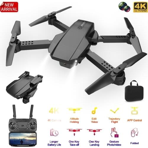 F97 RC Drone 4K HD Dual Camera Wide Angle Shooting WIFI FPV 360 Degree Roll Headless Mode Foldable Quadcopter Kids Toys Gift