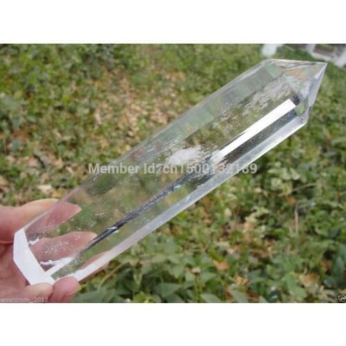Xd j007 Natural rock quartz crystal point healing NEW hot sell