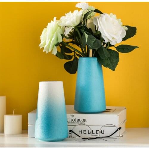 Chinese simple European large diameter matte Zen black and white blue red