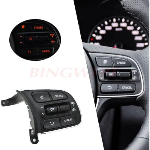 FOR Kia Sportage QL 2016 2017 2018 Car steering wheel buttons car-styling cruise control button switch