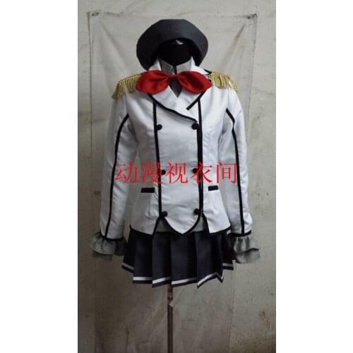 2016 Kantai Collection Kashima Cosplay Costume